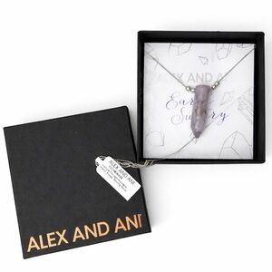 Alex and Ani Lavender Pendant Necklace